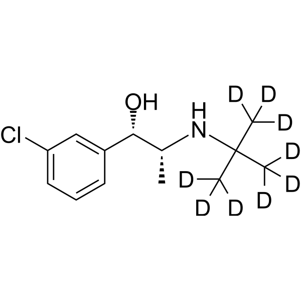 rel-(1S,2R)-Dihydro bupropion-d9 1217684-77-9